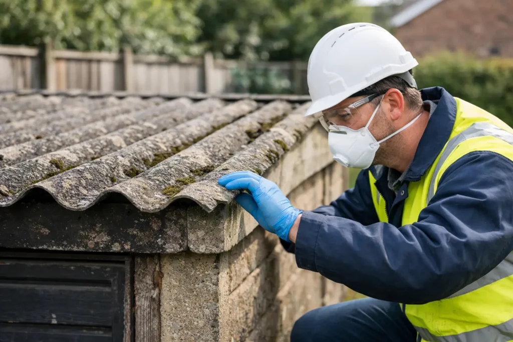 How to Identify an Asbestos Garage Roof Safely