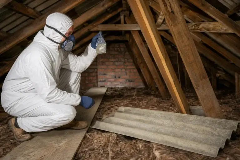 Featured image for How to Handle Suspected Asbestos in a Loft Before You Start Work